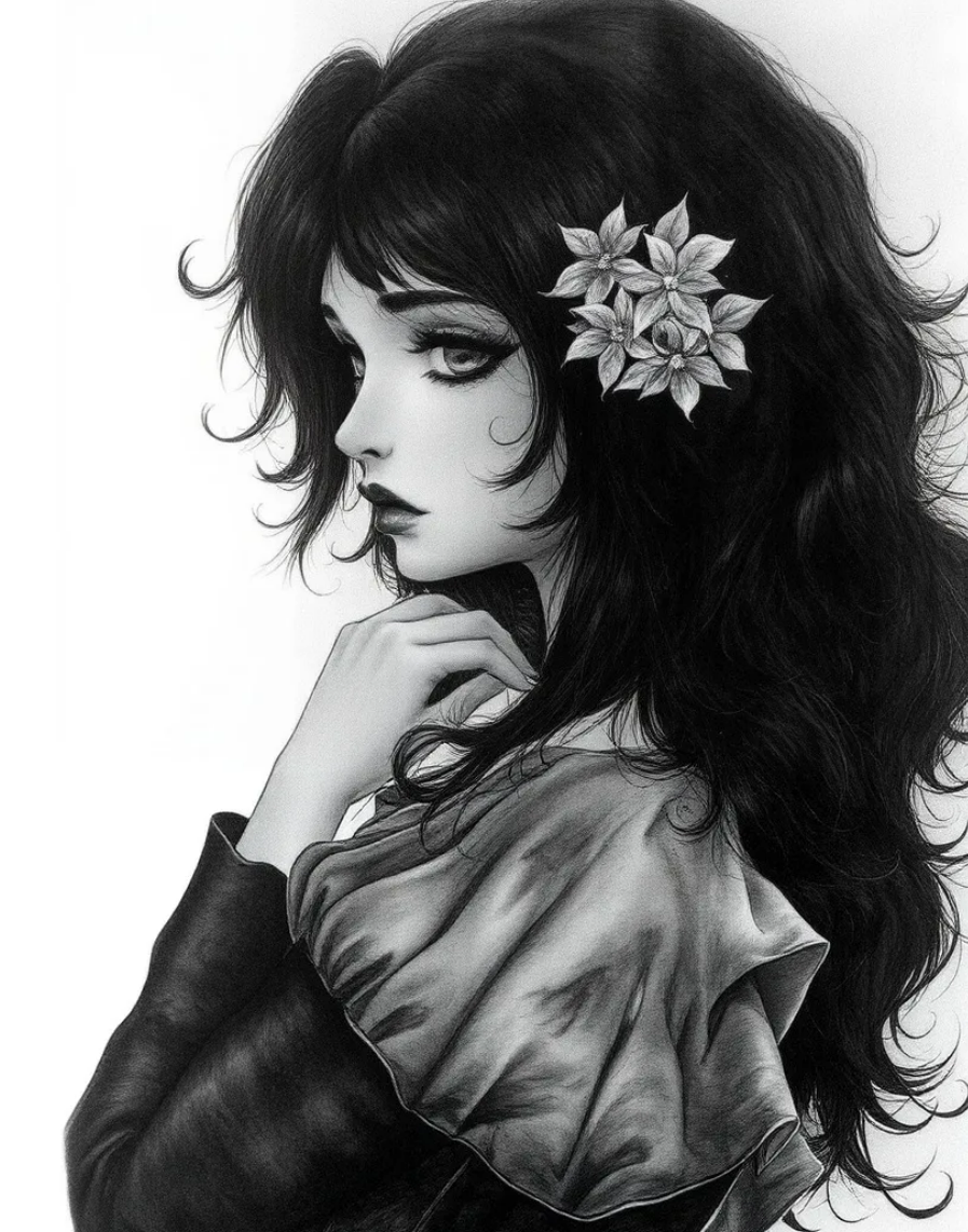 Black and White